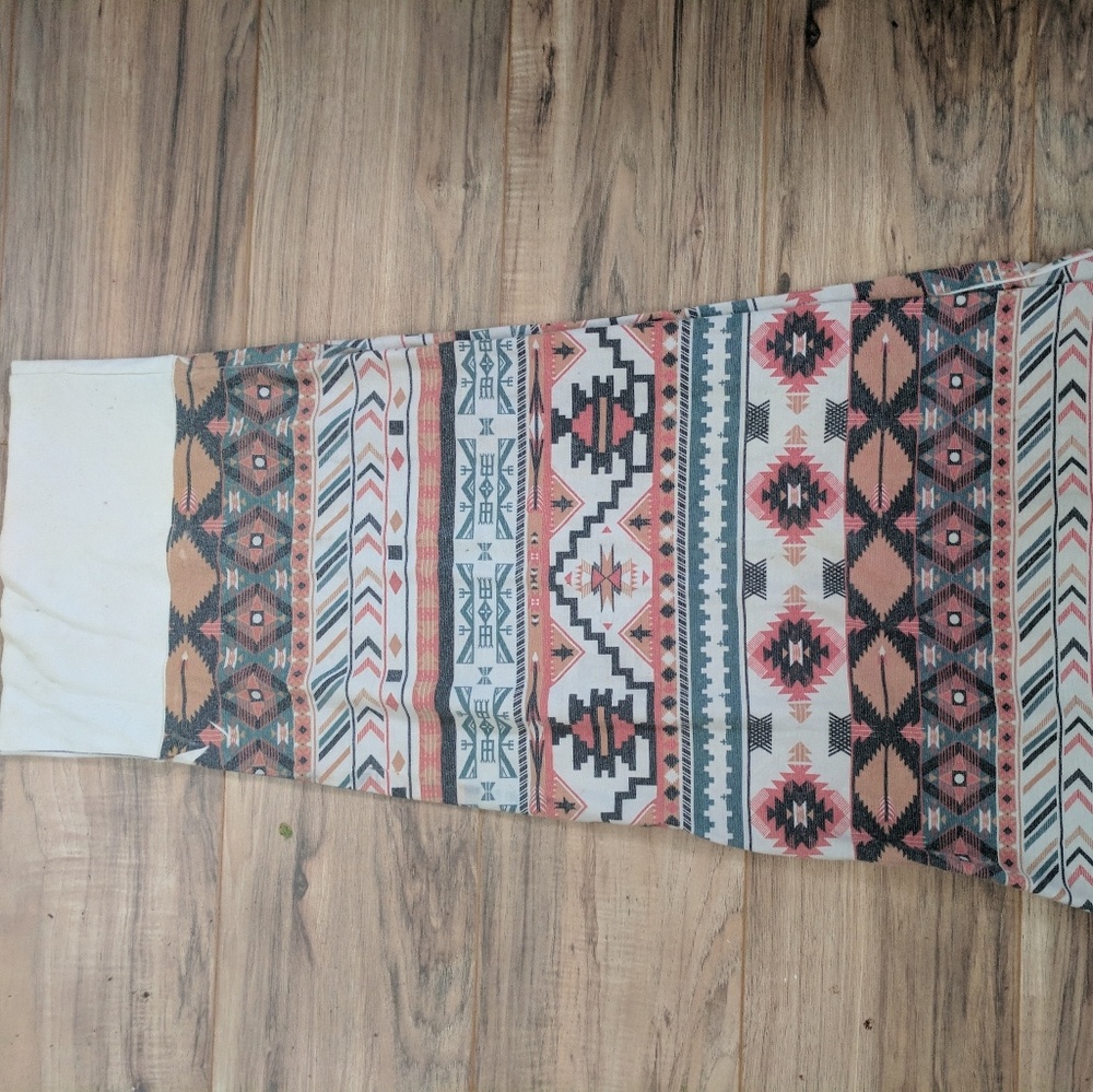 Tribal maxi skirt